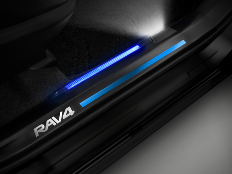 RAV4 LED內門檻踏板(油電版)